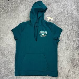 Under Armour Project Rock Short Sleeve Hoodie Mens Size XL Hydro Teal 1383209